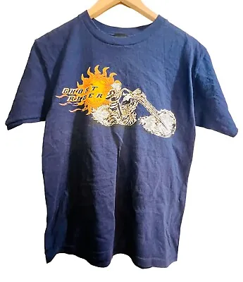 Buy Marvel Mad Engine Ghost Rider T-Shirt Kids Youth Size 12 - MADE IN USA • 17.78£