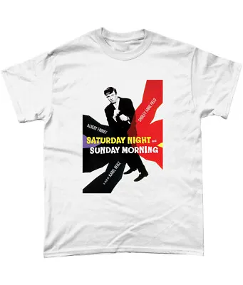 Buy Saturday Night Sunday Morning T Shirt Retro '60s Movie • 13.95£