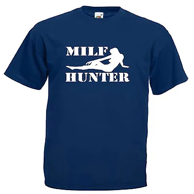 Buy Milf Hunter Adults Mens T Shirt 12 Colours  Size S - 3XL • 9.49£
