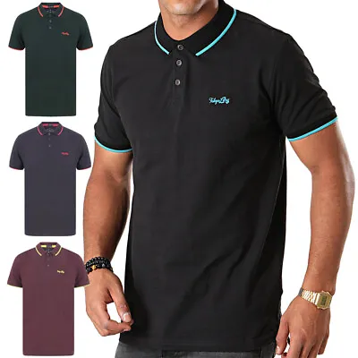 Buy Tokyo Laundry Polo Shirt Men's 100% Cotton Pique T-Shirt Top Short Sleeve Collar • 13.99£