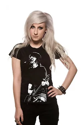 Buy DAVE GROHL - NIRVANA  -  Rock Icon Caricature - Ladies Fitted T-shirt • 14.99£