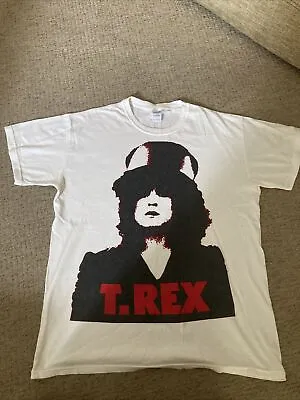 Buy T. Rex Marc Bolan T Shirt Medium Gildan Heavy Cotton • 10£