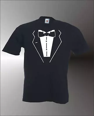 Buy Dinner Suit - Mens Funny Tuxedo Fancy Dress T-shirt - All Sizes Available • 7.98£