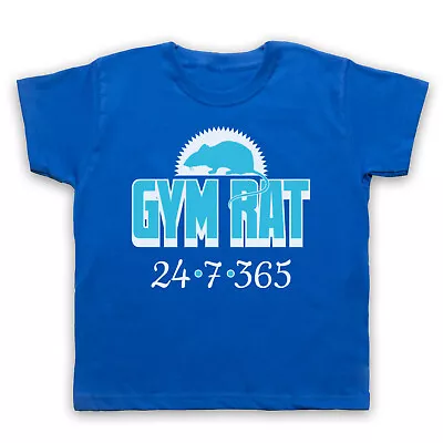 Buy Gym Rat Bodybuilding Slogan Workout Weightlifting Kids Childs T-shirt • 15.99£