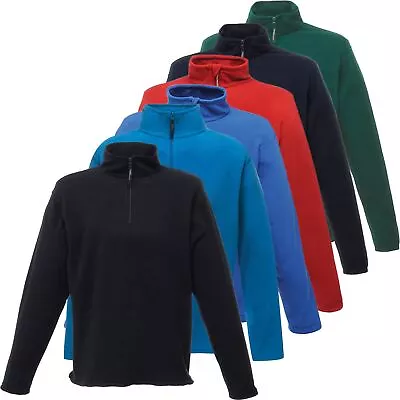 Buy Regatta Mens Fleece Half Zip Lightweight Micro Fleece Pullover Jacket Jumper • 8.99£