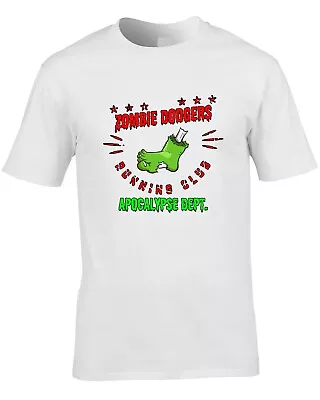 Buy Cool Halloween Zombie Mens Funny T-Shirt Blood Splatter Joke Party Horror Gift • 10.95£