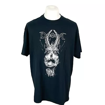 Buy Daemona T Shirt XL Black Graphic T Shirt Band T Shirt Metal Graphic Tee Oversize • 22.50£