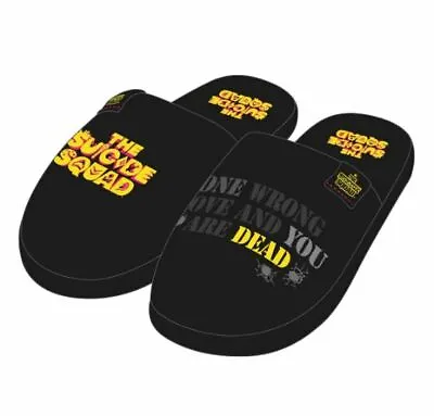 Buy Official Dc Comics Suicide Squad Mule Slippers 8-10 Bnwt • 9.95£
