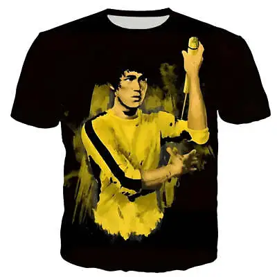 Buy Bruce Lee T-Shirt Vintage Yellow • 14£