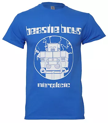 Buy The Beastie Boys T Shirt Intergalactic Official Robot Blue New • 14.49£