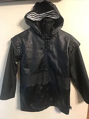 Buy DISNEY Store KYLO REN Star Wars Hooded Rain Jacket Costume Youth (9-10) Force • 17.36£