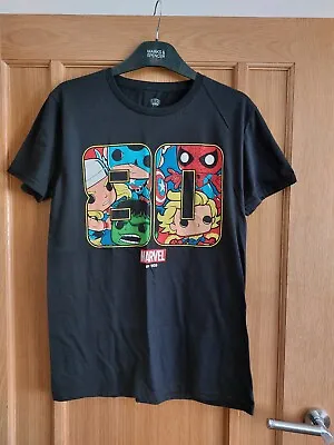 Buy Funko Pop Marvel T Shirt 80 Years Size Small • 8.50£