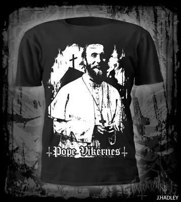 Buy Pope Vikernes T-shirt,Mayhem,Emperor,1349,Immortal,slayer,punk,Cradle Of Filth • 9.49£