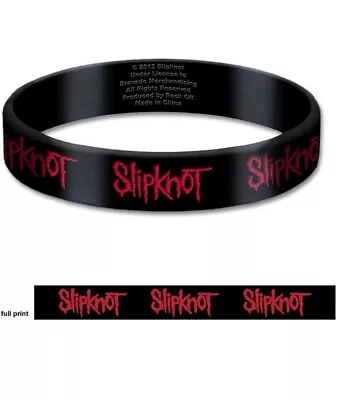 Buy SLIPKNOT Rubber Wristband Bracelet  • 5.89£