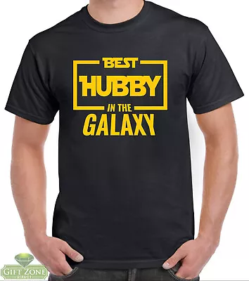Buy Best Hubby In The Galaxy T-Shirt Gift • 9.99£
