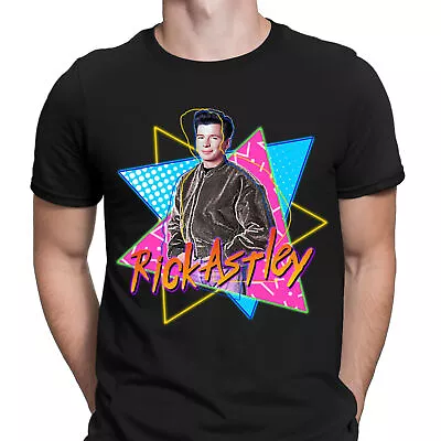 Buy Rick Astley Homage English Singer-Songwriter Music Lovers Mens T-Shirts Top #GVE • 9.99£