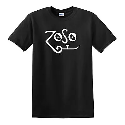 Buy Zoso T-SHIRT - Jimmy Page Plant Zeppelin Classic Rock • 12.79£