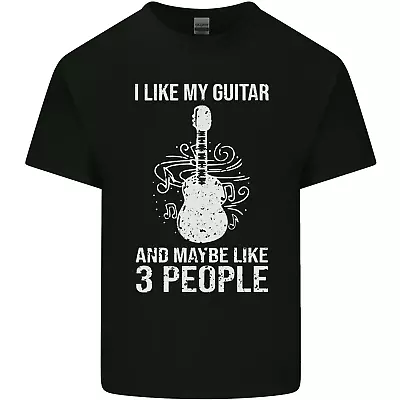Buy I Like My Guitar And 3 People Rock N Roll Mens Cotton T-Shirt Tee Top • 8.75£