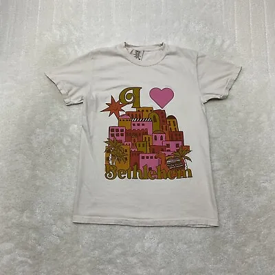 Buy Comfort Colors Womens Size S I Love Bethlehem Short Sleeve Light Tan T-Shirt  • 10.85£