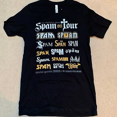 Buy SPAM ON TOUR T Shirt Mens Medium New Without Tags MONTY PYTHON • 10£