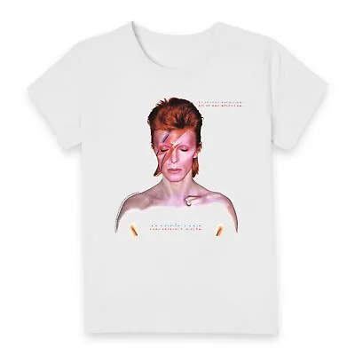 Buy Official David Bowie Aladdin Sane Cover Women's T-Shirt • 10.79£