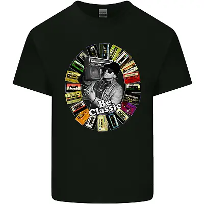 Buy Be Classic Retro Cassette Tapes Rap Music Mens Cotton T-Shirt Tee Top • 10.99£