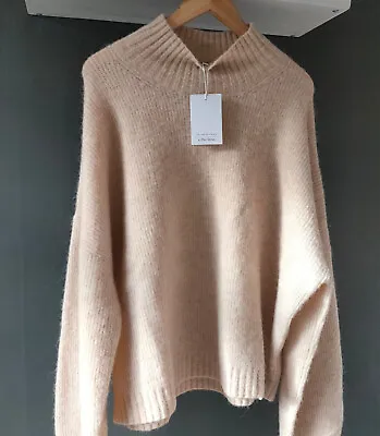 Buy Other Stories Jumper Sweater Alpaca Wool Blend Knit Slouchy Turtleneck XS L • 53.10£