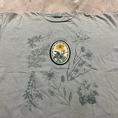 Buy 90s VTG DANDELION Charlevoix Michigan T Shirt Single Stitch XL Pigment Dyed • 8.52£