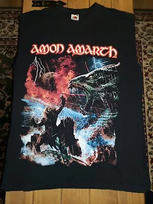 Buy AMON AMARTH Twilight Of The Thunder God Men T-Shirt Black Size M • 14.99£