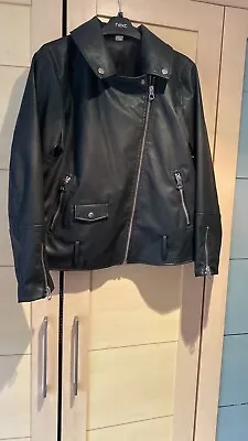 Buy H&M Fake Leather Jacket Size Medium  • 8£