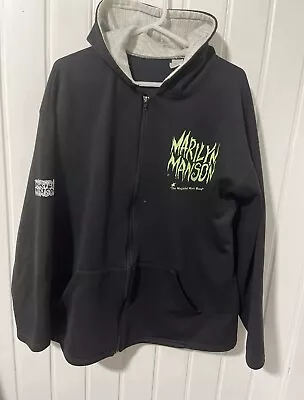 Buy Marilyn Manson “the Magickal Music Band” Zipped Hoodie XL Pre Owned  • 84.99£