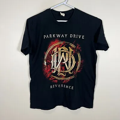 Buy Parkway Drive Reverence Tour Music Band Aus Metal Casual T Shirt Men's XL • 24.79£