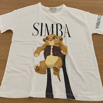 Buy Stradivarius T-shirt, SIMBA Small Disney • 1.50£
