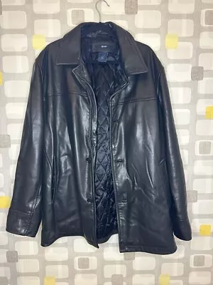 Buy Vintage GAP Cow Leather Jacket. Size Men’s Large • 63£