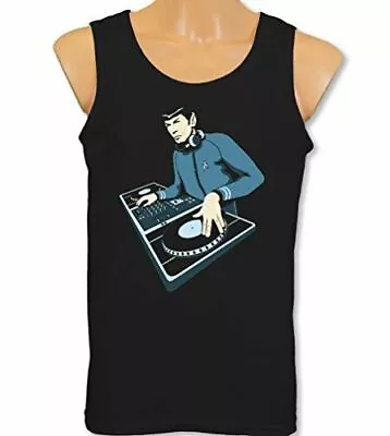 Buy DJ Spock - Mens Funny Vest Captain Kirk Move Decks Dance Music • 11.99£