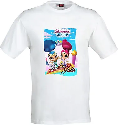 Buy Personalised Shimmer And Shine Funny Humour Full Color Sublimation T Shirt • 9.31£
