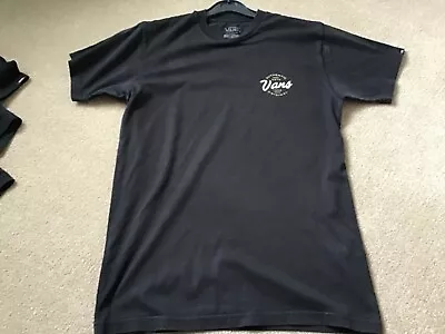 Buy VANS Mens Or Teens Graphic T-Shirt Top Black Cotton Size S • 5.50£