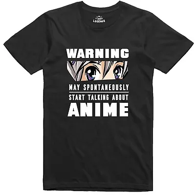 Buy Mens Anime T Shirt Manga Japanese Geek Regular Fit Tee • 11.99£