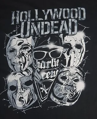 Buy American Rap Rock Band HOLLYWOOD  CHARLIE SCENE  (MED) T-Shirt • 23.70£