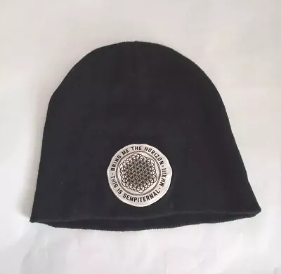 Buy Bring Me The Horizon Official Black 'This Is Sempiternal' Beanie Hat • 10£