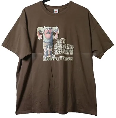 Buy Monty Python 'My Brain Hurts' Graphic T-Shirt XXL • 9.45£