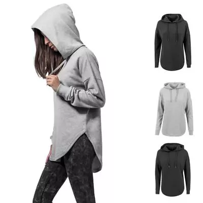 Buy Womens Oversized Hoodie Sweatshirt Ladies Cotton Terry Hooded Pullover Jumper • 26.99£