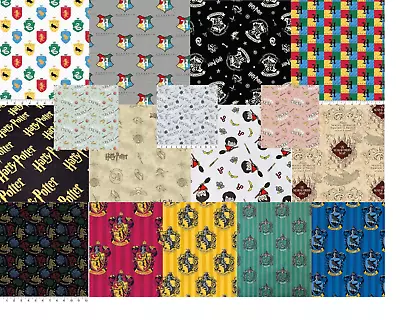 Buy Crafts Fabrics Harry Potter Hogwarts Ravenclaw House Magic Map Print 100% Cotton • 11.99£