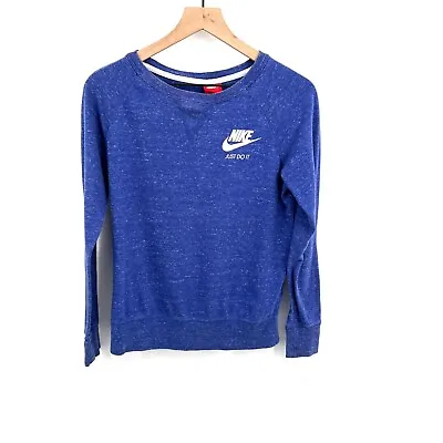 Buy NIKE Tech Purple Pullover Lightweight Sweatshirt Long Sleeve T-shirt Top M • 16.63£