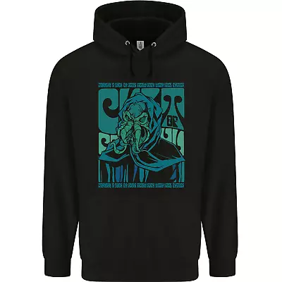 Buy Cthulhu Cult Kraken Mens 80% Cotton Hoodie • 24.99£