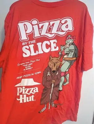 Buy NEW Rare Licensed T Shirt  Pizza Hut X Teenage Mutant Ninja Turtles X Primark L • 28£