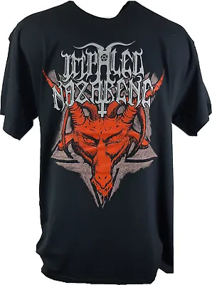 Buy Impaled Nazarene - The Goat Is The Law Band T-Shirt Official Merch • 21.43£