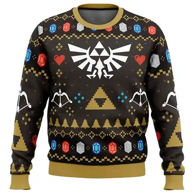 Buy Legend Of Zelda Game Lovers Sweater, S-5XL US Size, Christmas Gift • 33.13£