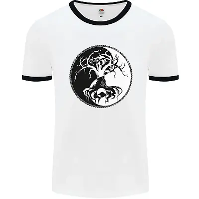 Buy Yggdrasil Tree Mens Ringer T-Shirt • 12.99£