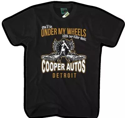 Buy ALICE COOPER Inspired UNDER MY WHEELS, Men's T-Shirt • 18£